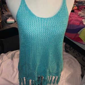 NWOT crotchet tank size M
